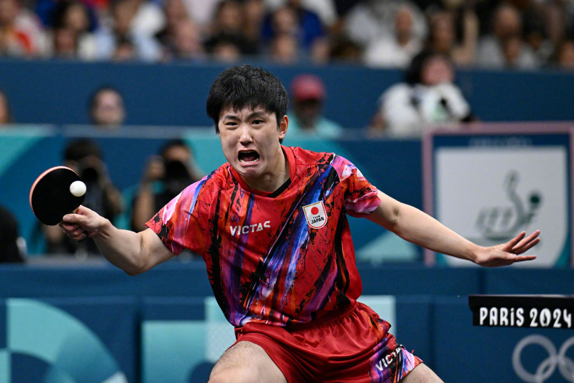 奥地利队力克日本队，张本智和带队取胜